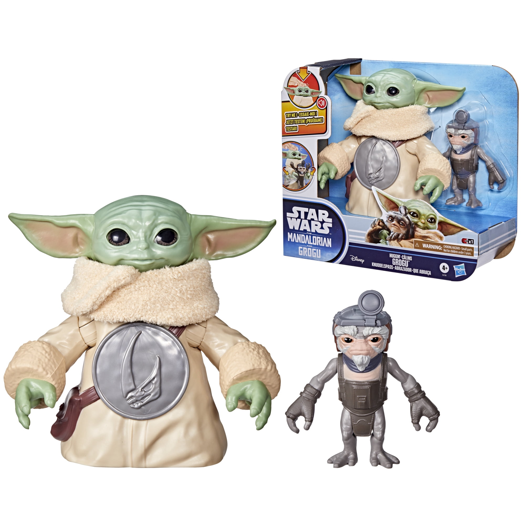 Star Wars Câlins Grogu, figurine électronique de 16,5 cm
