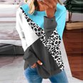 thumbnail image 1 of 2023 Chandail en Molleton Mode pour Femmes 50 % de Réduction Liquidation Col Rond Mode Décontractée Manches Longues Imprimé Chandail en Molleton Haut Blouse, 1 of 5