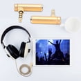 thumbnail image 4 of Audio Cable Jack, Aluminum Alloy Shell  Stereo Connector, For Mobile Phones Digital Cameras Black,Gold,Blue, 4 of 8