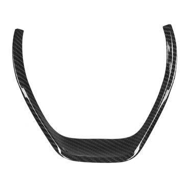 Steering Wheel Trim,Carbon Fiber Style Car Steering Wheel Trimfor Series Carbon Fiber Steering Wheel Trim Time-Tested Durability