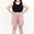 thumbnail image 2 of AherBiu Shorts Grande Taille pour Femmes, Pyjama Taille Haute, Shorts à Jambes Larges, Bas de Pyjama Confortables et Doux, Shorts, 2 of 7