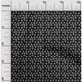 thumbnail image 2 of oneOone Velvet Black Fabric Florals Sewing Craft Projects Fabric Prints By Yard 58 Inch Wide, 2 of 4
