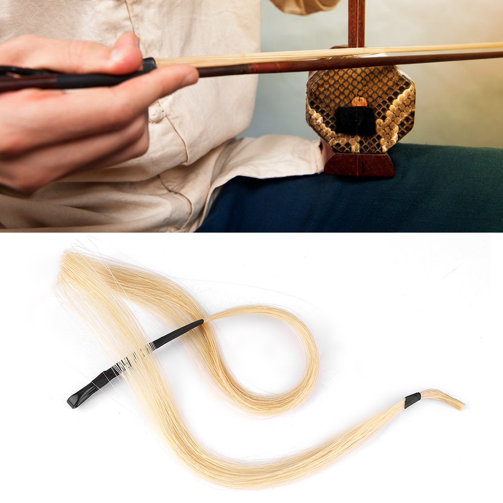 Cheveux Erhu Nœud pour Queue de Cheval, Par304 Cheveux Erhu Nœud Durables Cheveux Cello Nœud Performance