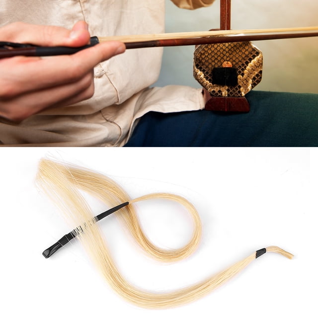 Cheveux Erhu Nœud pour Queue de Cheval, Par304 Cheveux Erhu Nœud Durables Cheveux Cello Nœud Performance