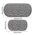thumbnail image 3 of Todaioua Bathroom Rugs Mat Set 2 Piece - Memory Foam Cobblestone Bath Mats, Non Slip Water Absorbent Washable Bath Rugs for Sink Toilet and Floor, Machine Washable, 3 of 8
