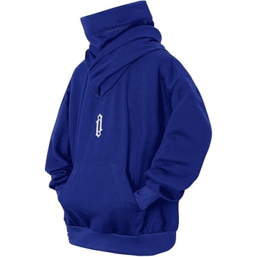 RXIRUCGD Chandail à Capuchon pour Homme, Coupe Ample, Décontracté, Uni, avec Poche, Gris, Taille : 3TG