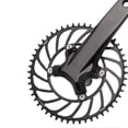 thumbnail image 4 of GLFILL Road Bike Single Chainwheel 110BCD 4 Bolts 48T-56T Narrow Wide Tooth Chainring, 4 of 6