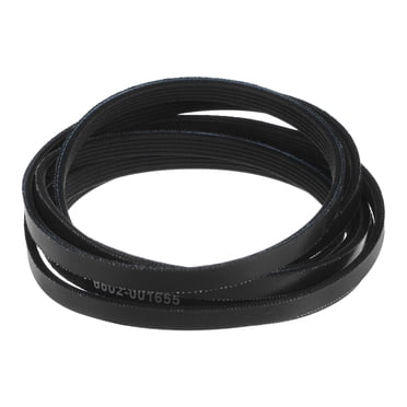 Unique Bargains 6602-001655 Courroie d'Entraînement de Laveuse, Courroie de Transmission de Puissance, Pièce de Remplacement pour Machine à Laver et Sécheuse