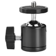 thumbnail image 2 of DSLR Ball Head 360 Swivel Ball Head Heavy Load Capacity Smooth Movement  Ball Head for Camera Tripod Projector, 2 of 3