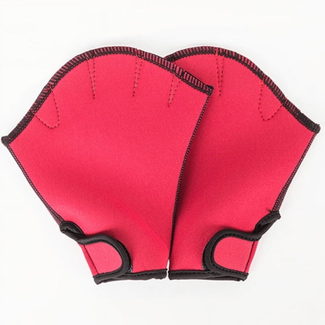 Webbed Swimming Gloves Aquatic Traning Paddles Water Resistance Diving Hand