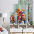 thumbnail image 5 of Design Art - Abstract Floral Watercolor Painting, 5 of 5