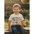 thumbnail image 2 of Argulvti T-Shirt d'Été pour Petits Garçons, Manches Courtes à la Mode, Col Rond, Imprimé de Lettres Dinosaure, 2 of 7