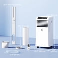 thumbnail image 3 of HOMCOM Climatiseur Portatif avec 4 Modes et Couverture de 258 à 441 Pi2, 3 of 10