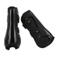 thumbnail image 2 of 1 Paire de Bottes de Tendon de Cheval, Bottes de Sport avant en PU, Attelle de Jambe de Cheval, Bottes de Protection pour Saut, Randonnée, Absorption des Chocs, 2 of 8