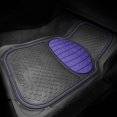 thumbnail image 3 of Universal Auto Floor Mats Full Set 3pcs For Car SUV Vans - 7 Colors Available, 3 of 5