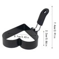 thumbnail image 2 of WIFKLSIIPG 4 Types Stainless Steel Frying Egg Breakfast Egg Pancake Maker with Scald Handle Egg Rings Nonstick Pancake, 2 of 3