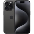 thumbnail image 1 of Refurbished Apple iPhone 15 Pro - 256GB – Black Titanium – 48MP Triple Rear & 12MP Front Camera - Fully Unlocked Smartphone - Excellent Condition, 1 of 7