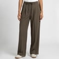 thumbnail image 1 of Devoted,Front Tie, Pleated, Wide Leg Pant, Sizes XS-XL, 1 of 4