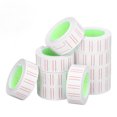 thumbnail image 3 of Paper Price Stickers, Clear Printing Accurate Hole Position Single Row 21x12mm Price Tag Labels 15000Pcs With Red Lines For MX5500 Labeller, 3 of 8