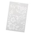 thumbnail image 3 of Drawing Template Plastic Ruler Stencil DIY Painting Drawing Template Board Hollow Album Decor, No.10, 3 of 5