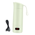 thumbnail image 2 of veasfak Travel Heating Cup Compact Portable Electric Kettle Leakproof Stainless Steel Fast Boiling Mini Tea Kettle With LCD Display And Adjustable Temperature Suitable for home office Green, 2 of 9