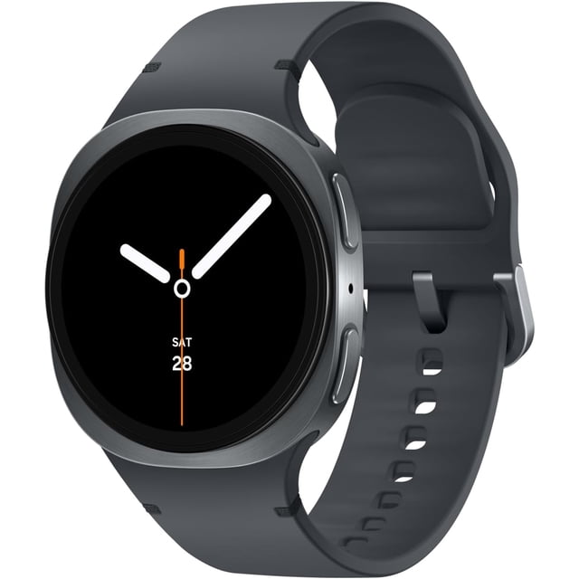 Montre Intelligente Bluetooth Restored Samsung Galaxy Watch8 40mm Graphite AI Powered Entraînement Physique Tracker Écran AMOLED - Remis à Neuf Bon