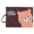 thumbnail image 1 of ZheElen Oxford Cloth A4 Paper Zipper Handbag Large Capacity Document Pen Bag School Office File Folder, 1 of 4