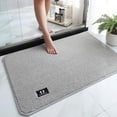 thumbnail image 1 of TopLLC Bathroom Rugs, Home Summer Carpet Front Door Carpet Super Absorbent Quick Drying Rubber Backing Non-slip Floor Mat Washable Super Soft Bathtub Carpet Bathroom Carpet Bathroom Rugs, 1 of 6