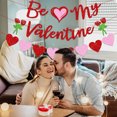 thumbnail image 2 of Coofit Valentine's Day Banner Decorative: 2 Sets Hanging Heart Banner Garland Banner, 2 of 5