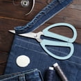 thumbnail image 3 of WLAGOOD Stainless Steel Office Scissors,Stainless Steel Comfort Grip,All-Purpose,Straight Office Craft Scissors for DIY,Sturdy Sharp Scissor for Office Home School, 3 of 5