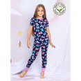 thumbnail image 2 of Prestigez Ensemble de Pyjama pour Filles en Coton Biologique, 2 of 11