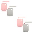 thumbnail image 2 of Thinsony 2pcs Dog Treat Pouch Safe Ingredients Durability And Easy To Clean For Training Grey+Pink 2Set, 2 of 6