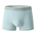 thumbnail image 1 of B91xZ Boxeurs en Coton Extensible Évacuant l'Humidité, Bleu Ciel TTG, 1 of 3