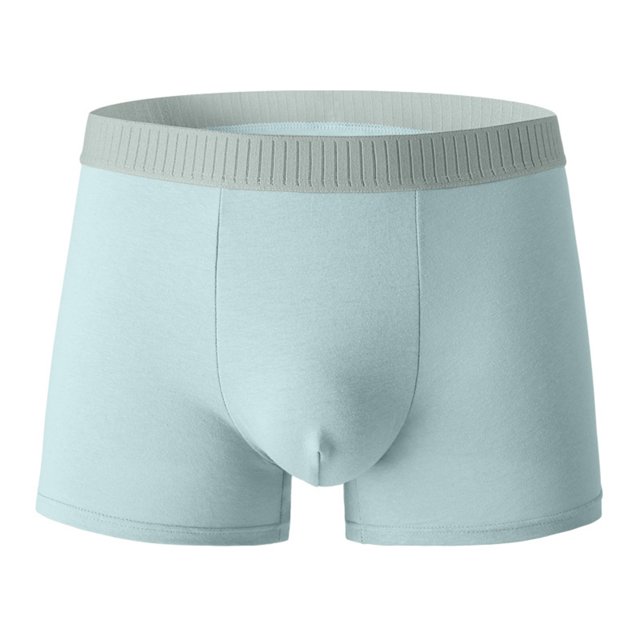 B91xZ Boxeurs en Coton Extensible Évacuant l'Humidité, Bleu Ciel TTG