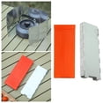 thumbnail image 3 of Pare-vent de Poêle de Camping en Acier Pliable avec Sac à Cordon pour Pique-Nique et Randonnée en Plein Air, 3 of 7