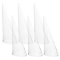 thumbnail image 1 of 6pcs Jewelry Ring Display Stand Cone Stand Acrylic Cone Shaped Ring Display Holder, 1 of 9