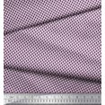 thumbnail image 2 of Soimoi Satin Silk Fabric Geometric Small Print Fabric by The Yard 42 Inch Wide, 2 of 3