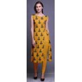 thumbnail image 4 of Bimba Robe Kurti Longue Imprimée Tunique Droite Robes pour Femmes Haut Indien, 4 of 6