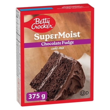Betty Crocker Super Moist Chocolate Fudge Cake Mix