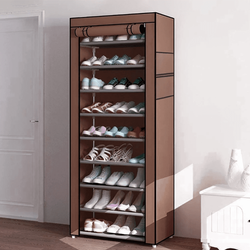 EGNMCR Fabric Shoe Rack Designed For Both Functionality And Style This Shoe Rack Is An Excellent Addition To Any Home Entryway Or Clos shoe rack