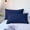 Navy, variant on Roiihwy Cooling Pillow Covers 18.90X29.13 Inches - Polyester Pillow Cases for Deep Rest - Cloud Soft, Silky Smooth, Ultra Durable, Easy Care, Navy