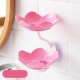 thumbnail image 1 of Wall-Mounted Soap Holder | Double Shelf Soap Box with Drainage | Bathroom & Kitchen Soap Organizer | Rustproof Household Soap Dish for Shower and Sink, 1 of 6