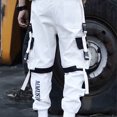 thumbnail image 2 of kurtrusly 1/2/3 Comfortable And Stylish Pants For Men - Everyday Essential Wide Application D264white 2XL 1 Pc, 2 of 6