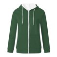 thumbnail image 3 of Timegard Sweatshirts for Women Drawstring Hoodies Pullover Top Fall Casual Loose Cardigan with Pockets, 3 of 4