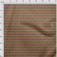 thumbnail image 3 of oneOone Georgette Viscose Fabric Floral & Chevron Block Print Fabric By The Yard 42 Inch Wide, 3 of 4