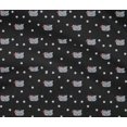 thumbnail image 4 of oneOone Cotton Flex Fabric Dot & Cat Face Animal Decor Fabric Printed BTY 40 Inch Wide, 4 of 4