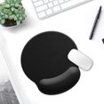 thumbnail image 5 of Ergonomic Mouse Pad with Wrist Support Gel Mouse Pad with Wrist Rest, Comfortable Computer Mouse Pad for Laptop, Pain Relief Mousepad with Non-Slip Rubber Base,Black, 5 of 5