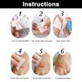 thumbnail image 4 of Red Brown Lace Sticker Water Transfer Sticker Waterproof Body Art Sticker Temporary Skin Art for Women Girls, 4 of 8