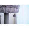 thumbnail image 4 of Home4Cat 74.2" 9-level Extra-Large Cat Tree – Multi-Activity Tower for Multi-Cat households, Gray, 4 of 8