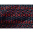 thumbnail image 4 of oneOone Coton Popeline Tissu Imprimé Géométrique Ikat 1 Yard 56 Inch Wide, 4 of 4